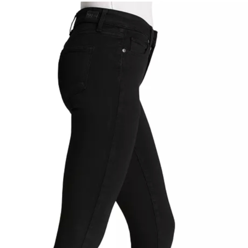 Paige High-Rise Skinny in Black - Worn once